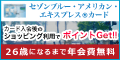 『セゾンブルー・アメリカン・エキスプレスカード【利用】』